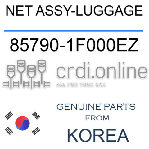 NET ASSY-LUGGAGE [ORIGINAL] 85790-1F000EZ 857901F000EZ 85790 1F000EZ