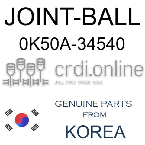 JOINT-BALL [ORIGINAL] 0K50A-34540 0K50A34540 0K50A 34540