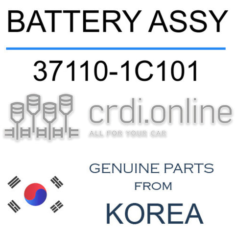BATTERY ASSY 37110-1C101 371101C101 37110 1C101
