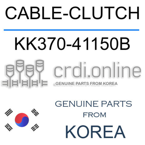 CABLE-CLUTCH KK370-41150B KK37041150B KK370 41150B