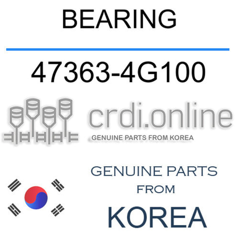 BEARING 47363-4G100 473634G100 47363 4G100
