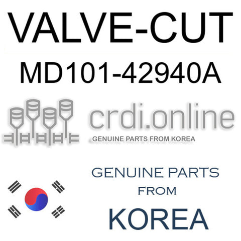 VALVE-CUT [ORIGINAL] MD101-42940A MD10142940A MD101 42940A