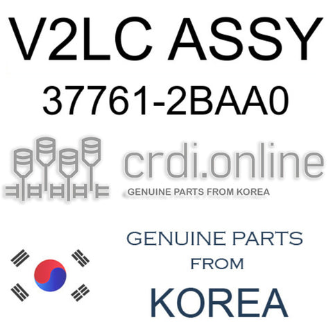 V2LC ASSY [ORIGINAL] 37761-2BAA0 377612BAA0 37761 2BAA0