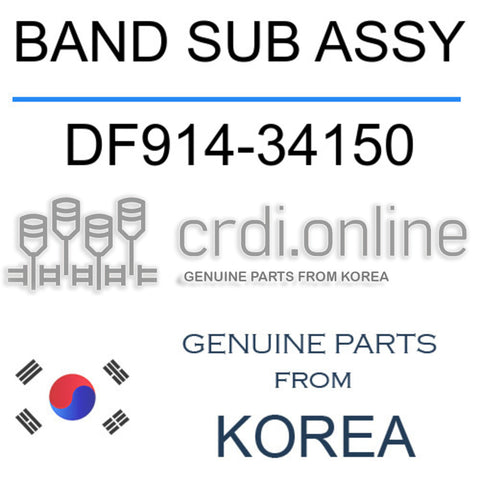 BAND SUB ASSY DF914-34150 DF91434150 DF914 34150