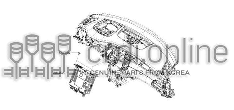 RADIO-CAR 28115-2518R 281152518R 28115 2518R