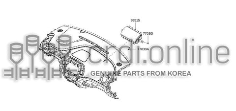 MODULE ASSY-AIR BAGASSISTANT 98525-3411R 985253411R 98525 3411R