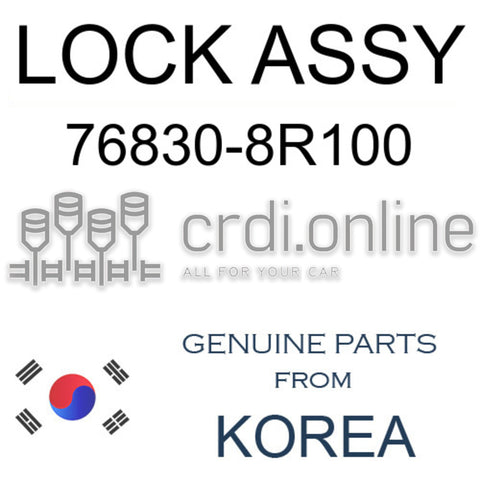 LOCK ASSY [ORIGINAL] 76830-8R100 768308R100 76830 8R100