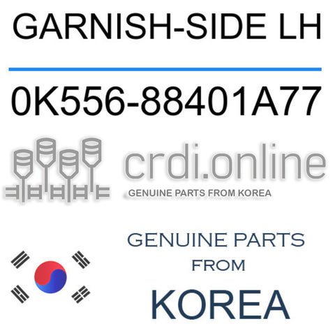 GARNISH-SIDE LH 0K556-88401A77 0K55688401A77 0K556 88401A77