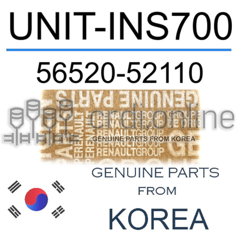 UNIT-INS700 [ORIGINAL] 56520-52110 5652052110 56520 52110