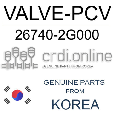 VALVE-PCV 26740-2G000 267402G000 26740 2G000