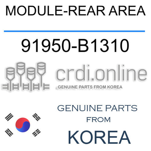 MODULE-REAR AREA [ORIGINAL] 91950-B1310 91950B1310 91950 B1310