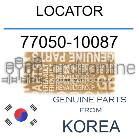 LOCATOR [ORIGINAL] 77050-10087 7705010087 77050 10087