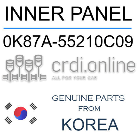 INNER PANEL [ORIGINAL] 0K87A-55210C09 0K87A55210C09 0K87A 55210C09
