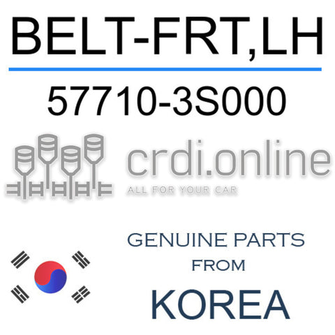BELT-FRT,LH 57710-3S000 577103S000 57710 3S000
