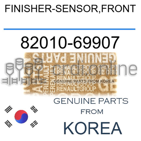 FINISHER-SENSOR,FRONT [ORIGINAL] 82010-69907 8201069907 82010 69907