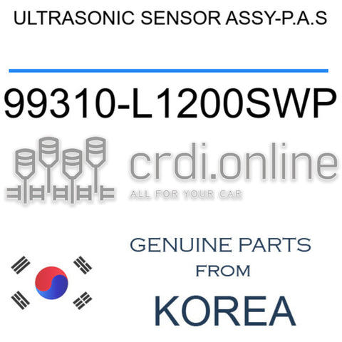 ULTRASONIC SENSOR ASSY-P.A.S 99310-L1200SWP 99310L1200SWP 99310 L1200SWP