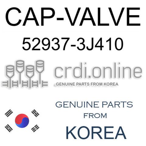 CAP-VALVE 52937-3J410 529373J410 52937 3J410