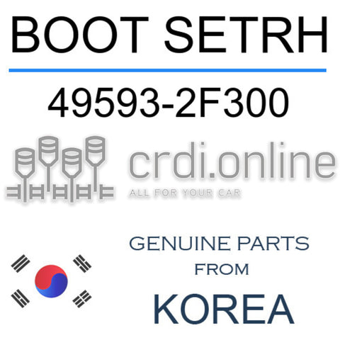 BOOT SETRH 49593-2F300 495932F300 49593 2F300