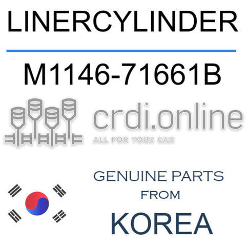 LINERCYLINDER [ORIGINAL] M1146-71661B M114671661B M1146 71661B