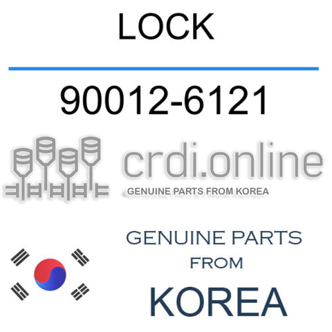 LOCK [ORIGINAL] 90012-6121 900126121 90012 6121
