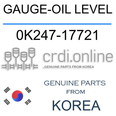 GAUGE-OIL LEVEL 0K247-17721 0K24717721 0K247 17721