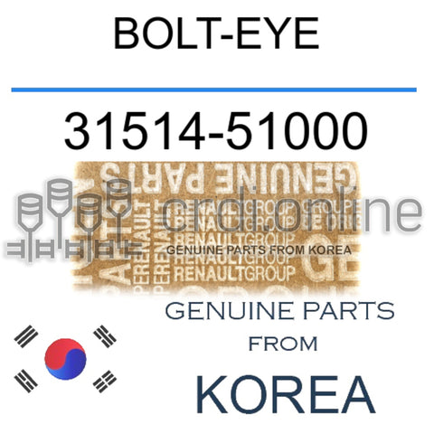 BOLT-EYE [ORIGINAL] 31514-51000 3151451000 31514 51000