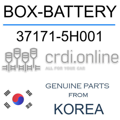 BOX-BATTERY 37171-5H001 371715H001 37171 5H001