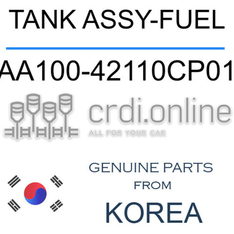 TANK ASSY-FUEL AA100-42110CP01 AA10042110CP01 AA100 42110CP01