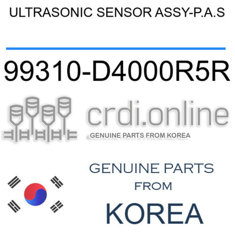 ULTRASONIC SENSOR ASSY-P.A.S [ORIGINAL] 99310-D4000R5R 99310D4000R5R 99310 D4000R5R