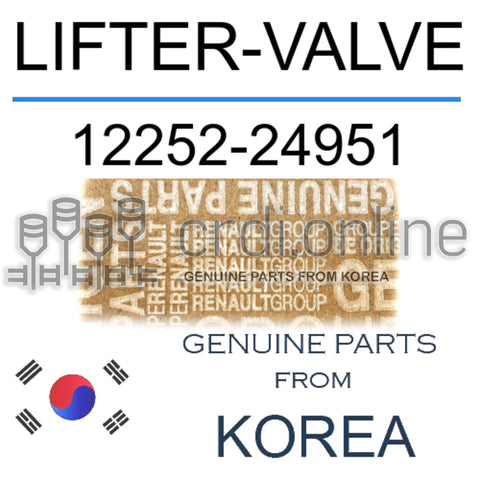 LIFTER-VALVE [ORIGINAL] 12252-24951 1225224951 12252 24951
