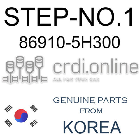 STEP-NO.1 [ORIGINAL] 86910-5H300 869105H300 86910 5H300