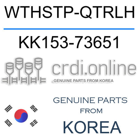 WTHSTP-QTRLH [ORIGINAL] KK153-73651 KK15373651 KK153 73651