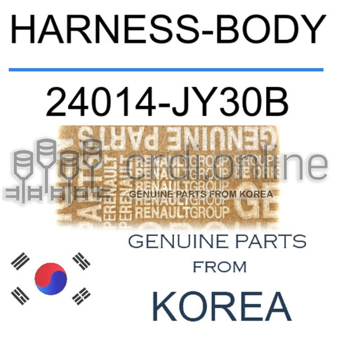 HARNESS-BODY [ORIGINAL] 24014-JY30B 24014JY30B 24014 JY30B
