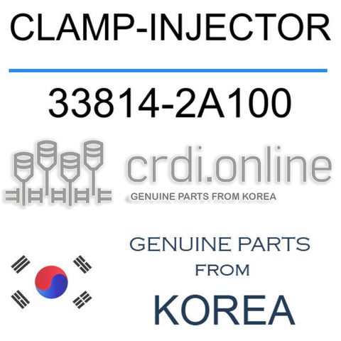 CLAMP-INJECTOR 33814-2A100 338142A100 33814 2A100