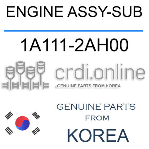 ENGINE ASSY-SUB [ORIGINAL] 1A111-2AH00 1A1112AH00 1A111 2AH00