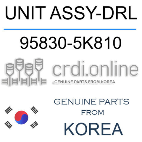 UNIT ASSY-DRL [ORIGINAL] 95830-5K810 958305K810 95830 5K810