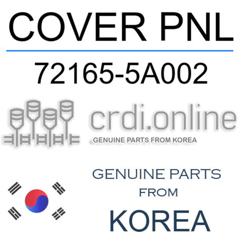 COVER PNL [ORIGINAL] 72165-5A002 721655A002 72165 5A002