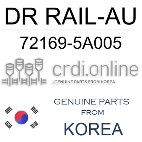 DR RAIL-AU [ORIGINAL] 72169-5A005 721695A005 72169 5A005