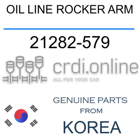 OIL LINE ROCKER ARM [ORIGINAL] 21282-579 21282579 21282 579