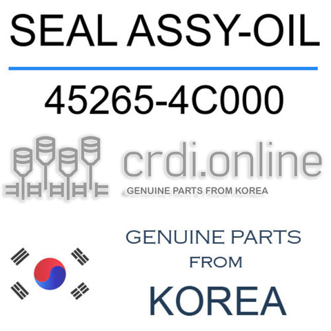 SEAL ASSY-OIL [ORIGINAL] 45265-4C000 452654C000 45265 4C000