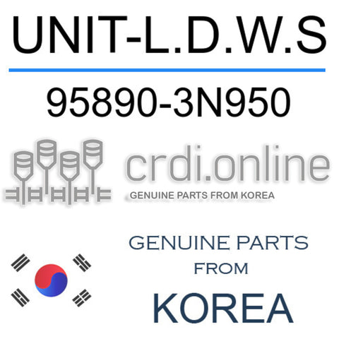 UNIT-L.D.W.S [ORIGINAL] 95890-3N950 958903N950 95890 3N950