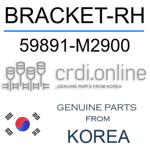 BRACKET-RH 59891-M2900 59891M2900 59891 M2900