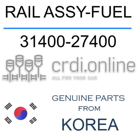 RAIL ASSY-FUEL [ORIGINAL] 31400-27400 3140027400 31400 27400