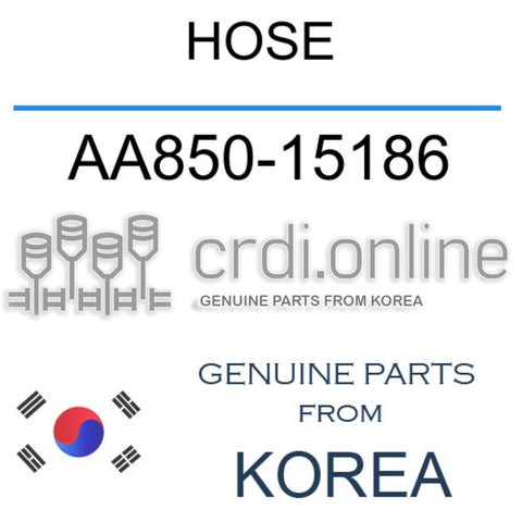HOSE [ORIGINAL] AA850-15186 AA85015186 AA850 15186