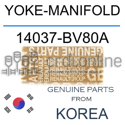 YOKE-MANIFOLD [ORIGINAL] 14037-BV80A 14037BV80A 14037 BV80A