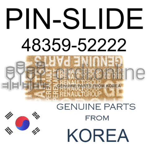 PIN-SLIDE [ORIGINAL] 48359-52222 4835952222 48359 52222