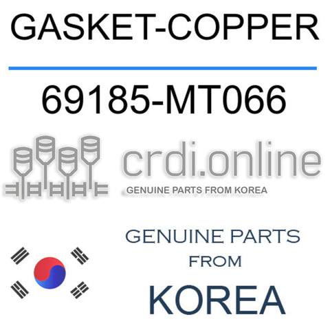 GASKET-COPPER 69185-MT066 69185MT066 69185 MT066