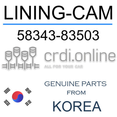 LINING-CAM [ORIGINAL] 58343-83503 5834383503 58343 83503