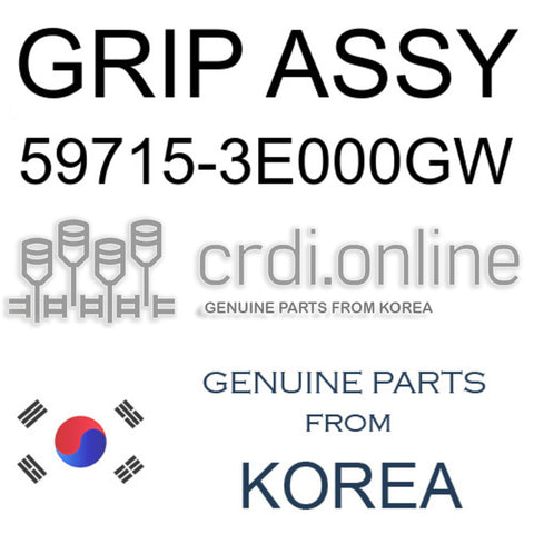 GRIP ASSY 59715-3E000GW 597153E000GW 59715 3E000GW