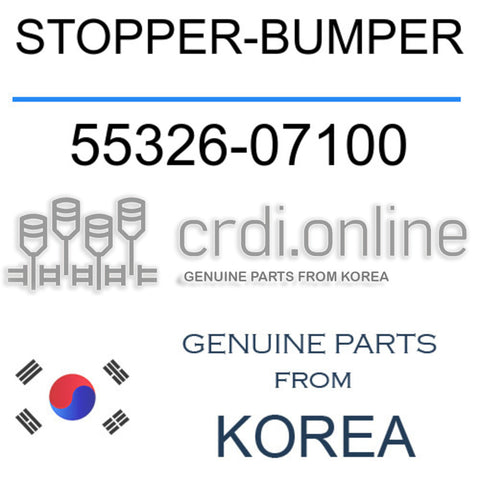 STOPPER-BUMPER [ORIGINAL] 55326-07100 5532607100 55326 07100